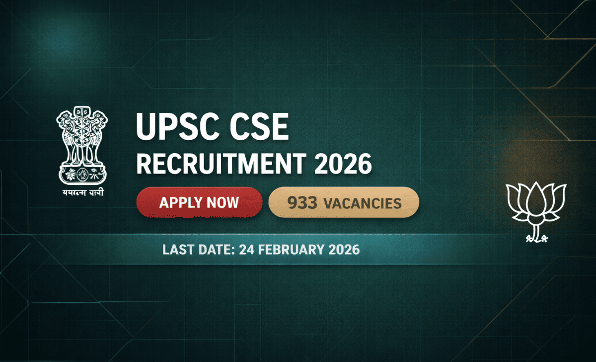 UPSC CSE Online Form 2026